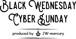 JW-marcury｜Black Wednesday Cyber Sunday フラッシュセールを毎週お届け